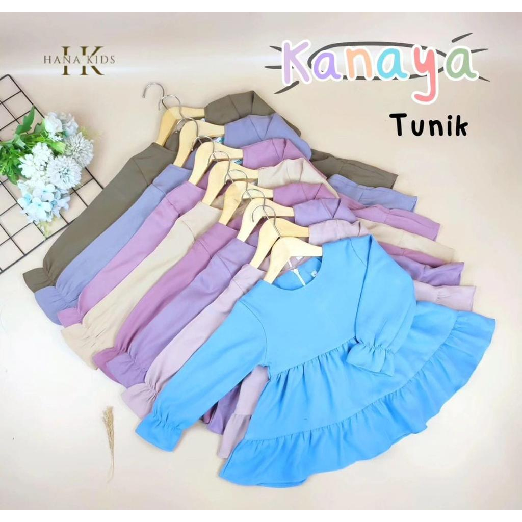 KANAYA TUNIK // tunik anak / tunik polos / tunik lucu / baju anak