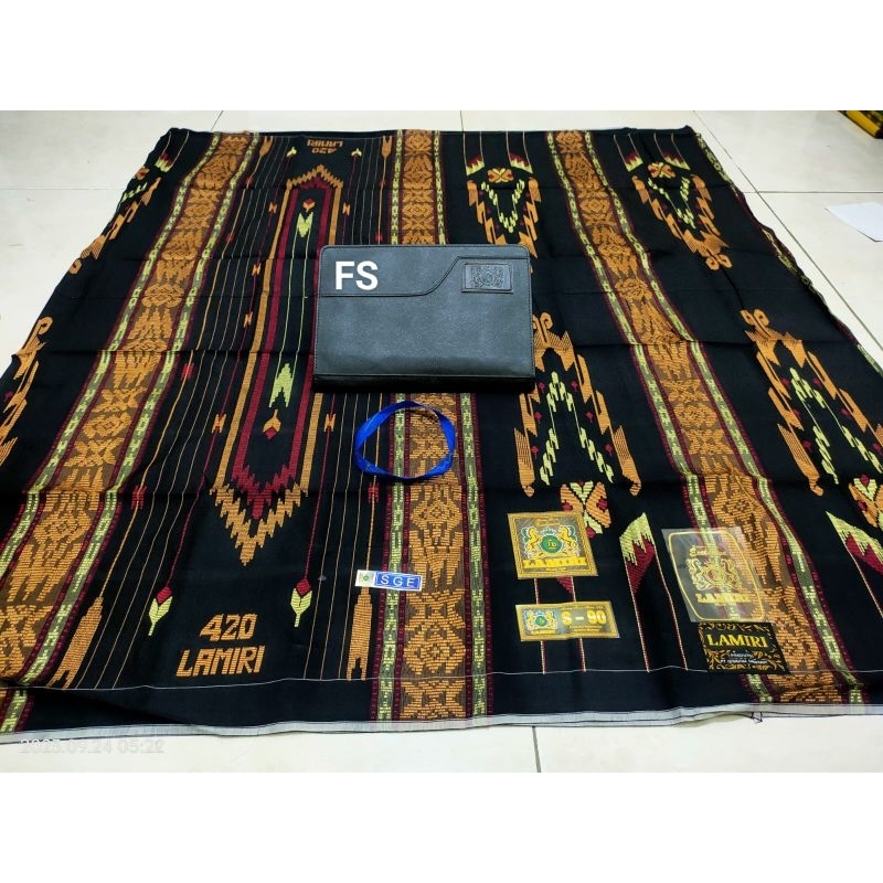 SARUNG LAMIRI TIPE SGE 420 JAHITAN TENGAH FULL SUTRA SUPER ISTIMEWA BISA COD