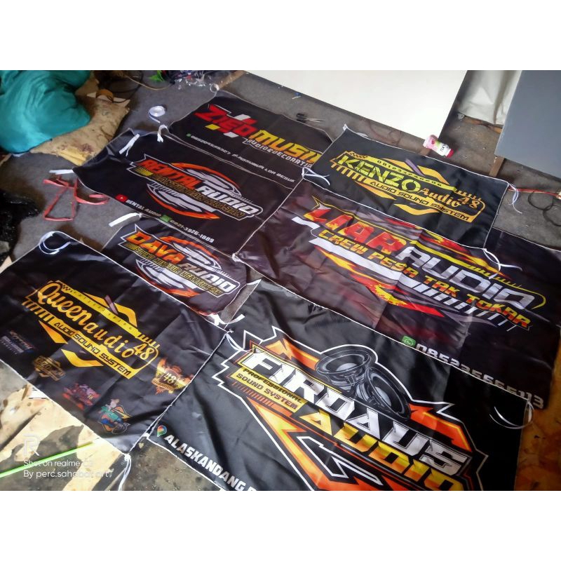 SPANDUK SOUND SISTEM CUSTOM kain