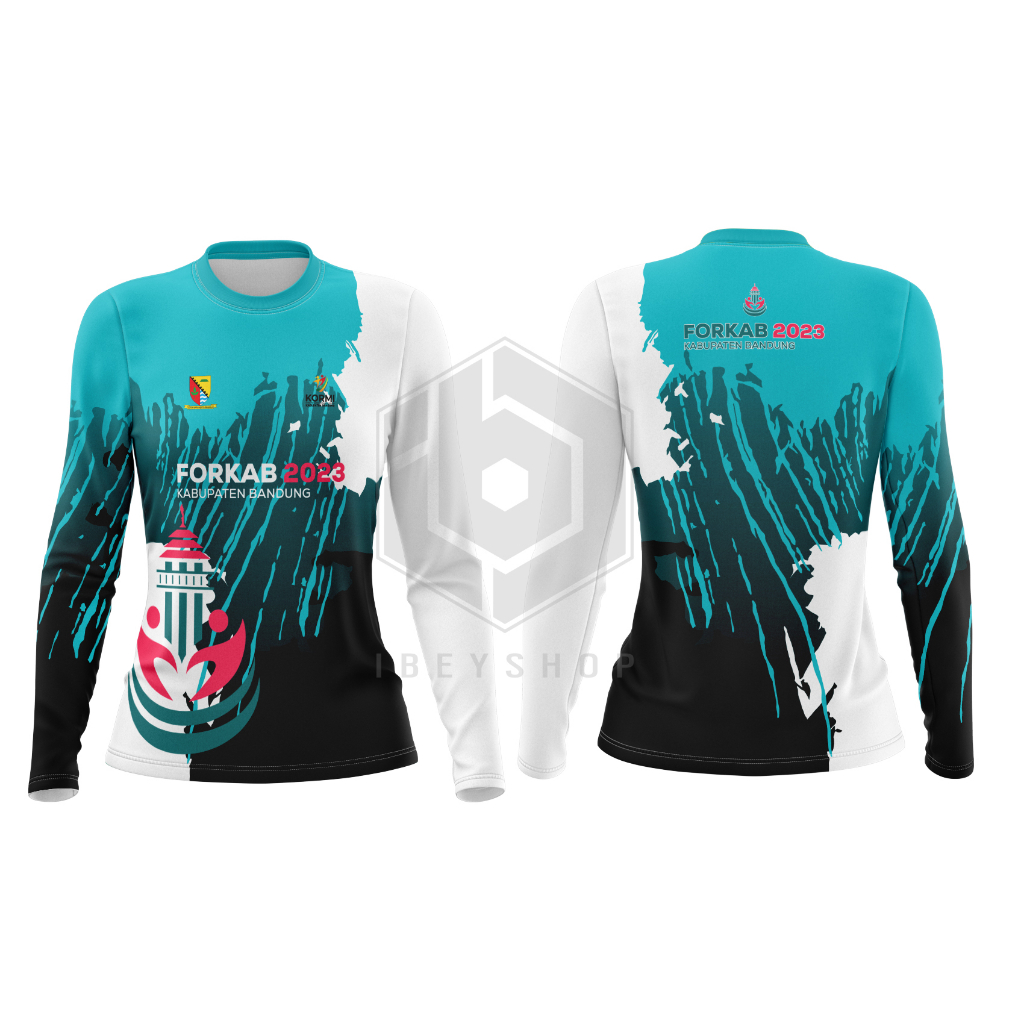 Kaos Baju Wanita FORKAB BANDUNG 2023  Full Print Custom 03