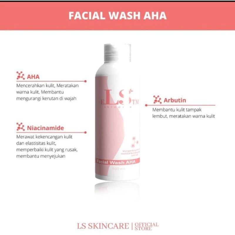 promo sabun LS skincare  booster series whitening