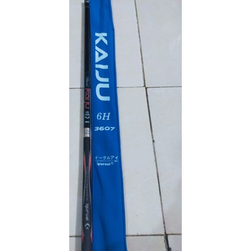 Joran Tegek Kaku Hard 6H Lurus Iguruai Kaiju 360 450 540 + packing pipa pvc
