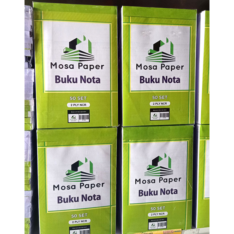 

MURAH! Nota 1 ply/2 ply/3 ply 50 set