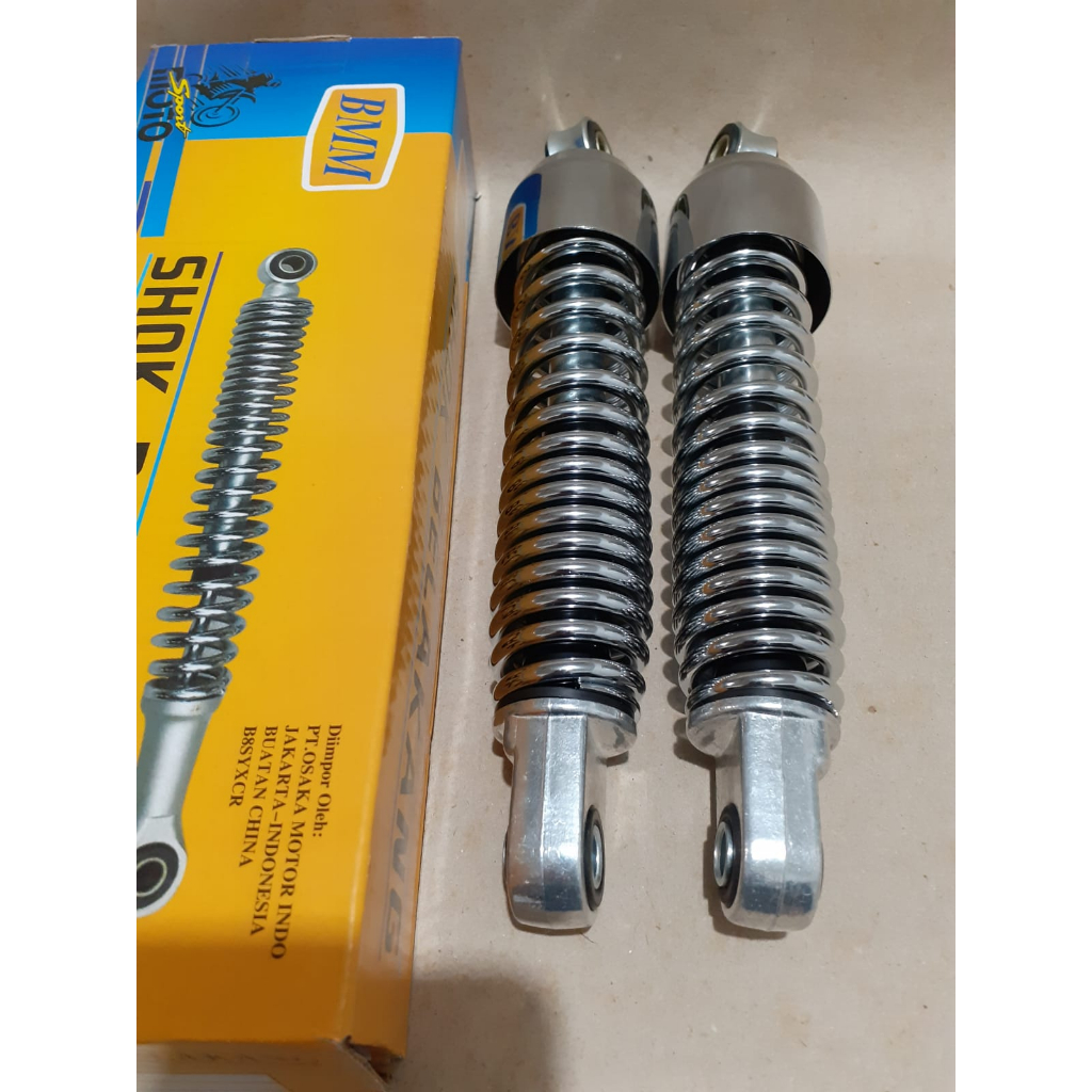 Shok Shock Belakang FIZ R force 1 SILVER Alfa Sigma Vega lama Crypton FIZR F1 ZR Merk BMM