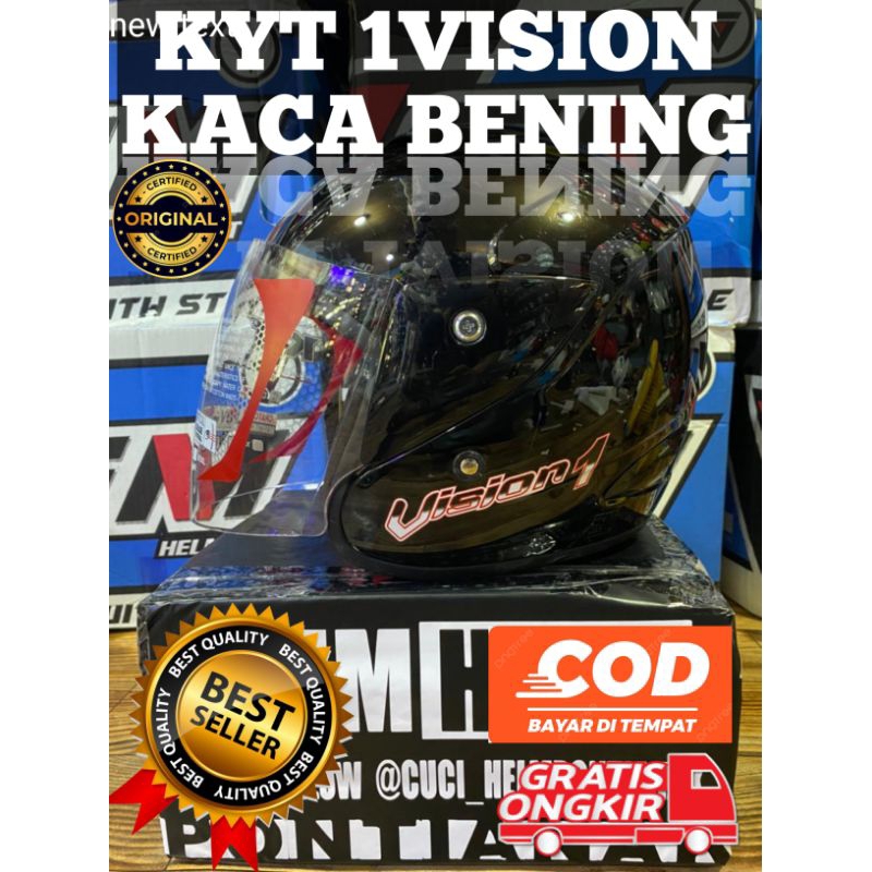 KYT VISION 1 KACA BENING
