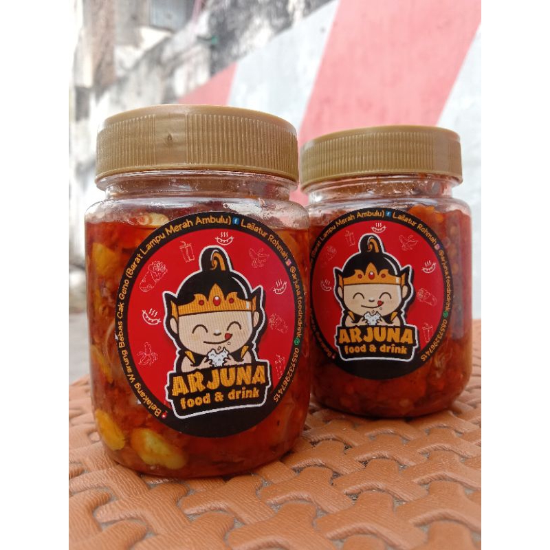 

SAMBAL BABY CUMI / CUMI PETE / TONGKOL / TONGKOL PETE 150GR BY ARJUNA FOOD N DRINK