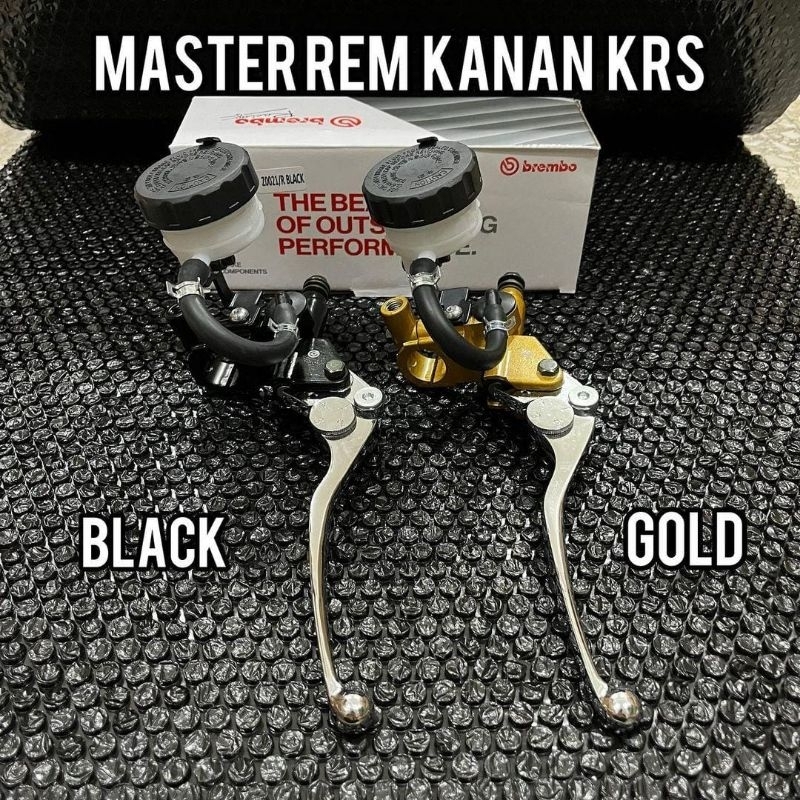 FREE ONGKIR MASTER REM KRS SET KANAN KIRI MASTER REM KRS BRAKE PUM KRS ER6 UNIVERSAL