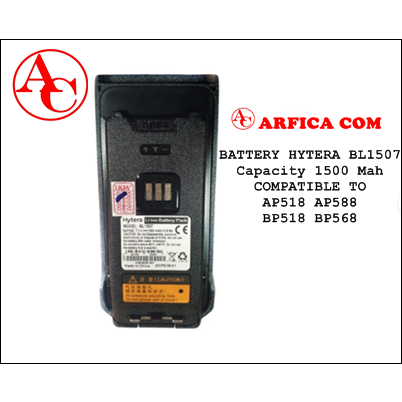 Batre Ht Hytera BL1507 Baterai HYT AP518 AP588 BP518 BP568 1500Mah Ori