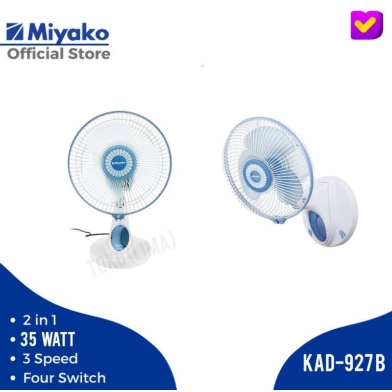 Miyako kipas angin KAD 927