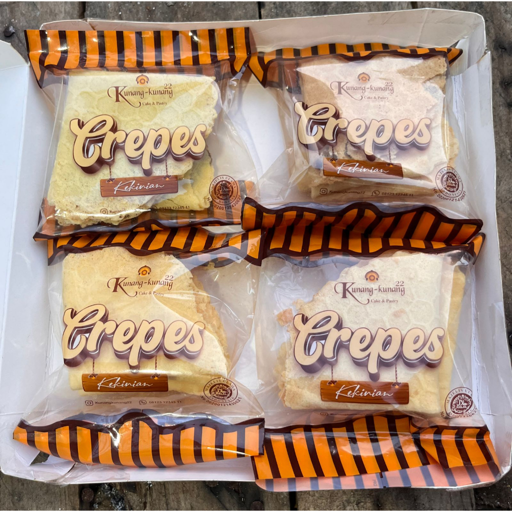 Crepes susu lembang kunang-kunang isi 12