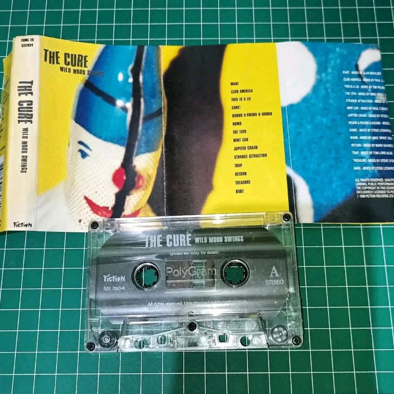 KASET PITA THE CURE - WILD MOOD SWINGS