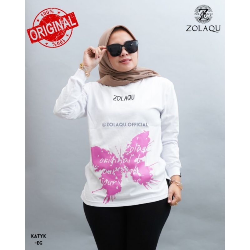 Kaos zolaqu original tanpa ban size M L XL