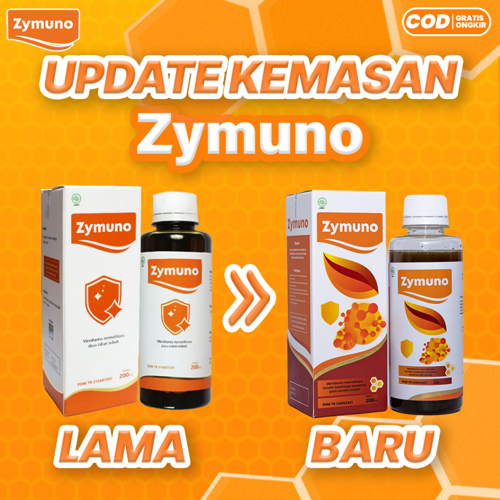 [PROMO] ZYMUNO 3 BOX - Vitamin Herbal Tingkatkan Daya Tahan Tubuh Bantu Proses Penyembuhan Kanker Imun Jaga Kesehatan Tubuh Cegah Flu Demam Batuk Masalah Pencernaan Bantu Percepat Penyembuhan Penyakit Isi 200ml
