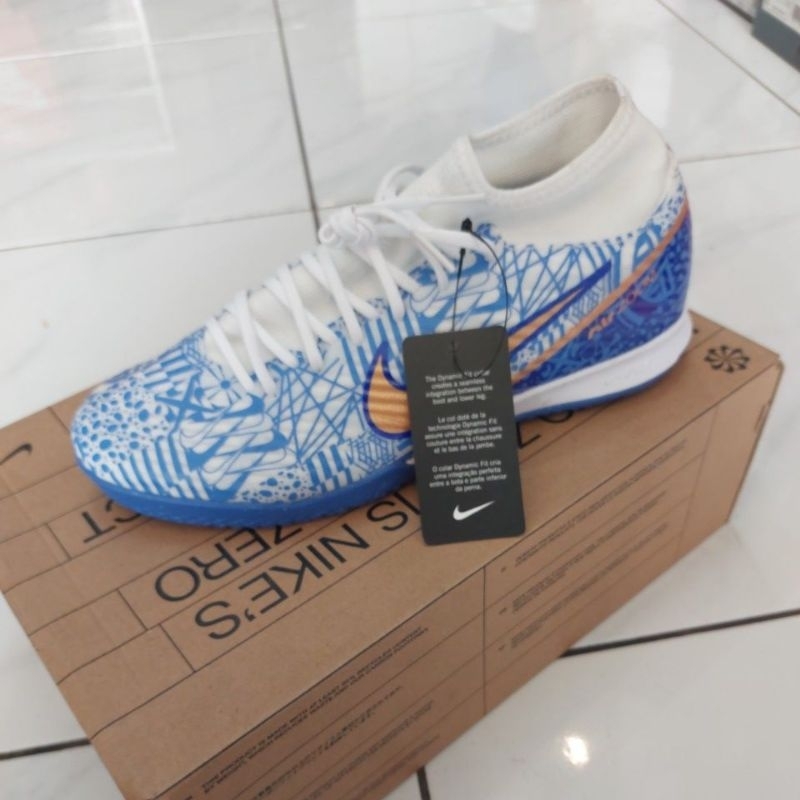 Sepatu Futsal NIKE AIR ZOOM SUPERFLY 9 ACADEMY CR7 IC Original