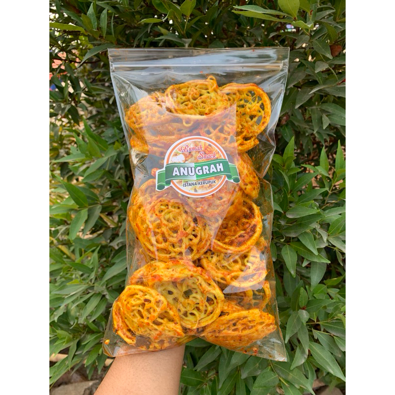 

Kerupuk Mie Pedas Best Saller Kerupuk Rumah snack