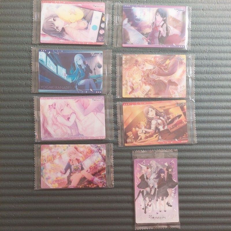 project sekai wafer card