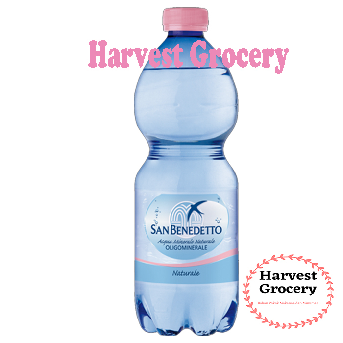 

San Benedetto Natural Mineral Water Pet 500ml X 24 Botol (Gojek/Grab)