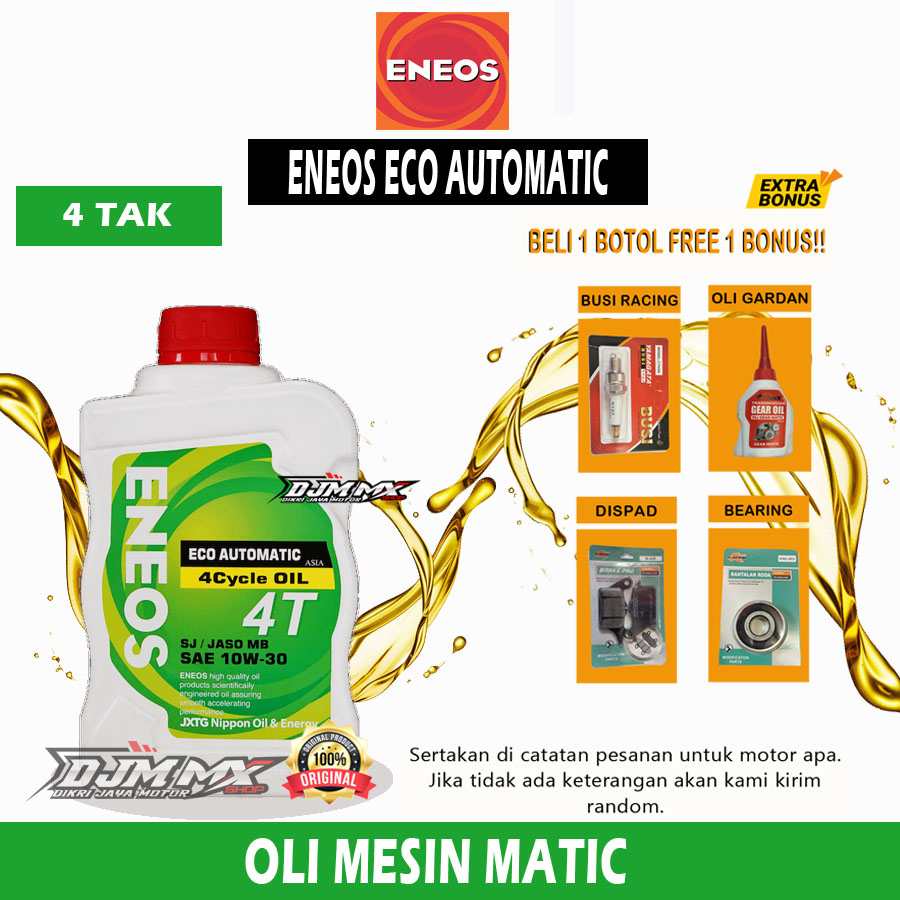 ENEOS ECO AUTOMATIC OLI MESIN MOTOR MATIC