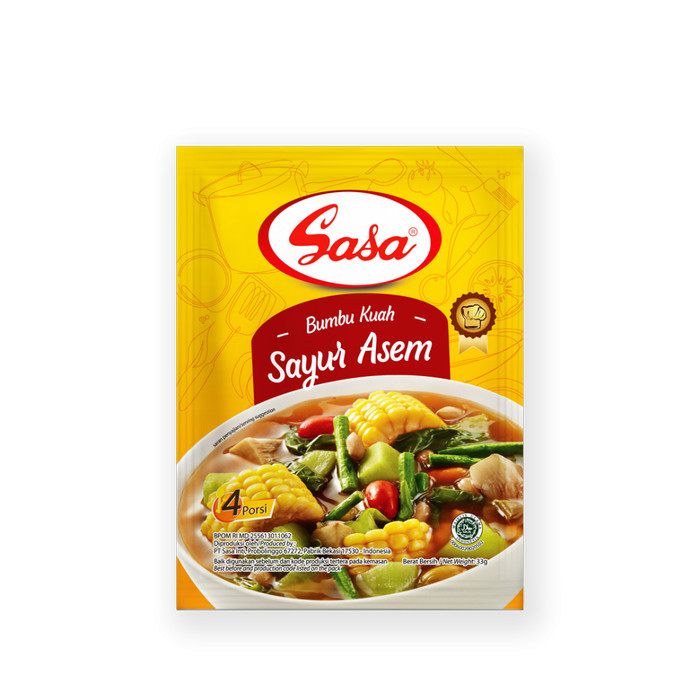 

Sasa Sayur Asem Bumbu Masakan Instant