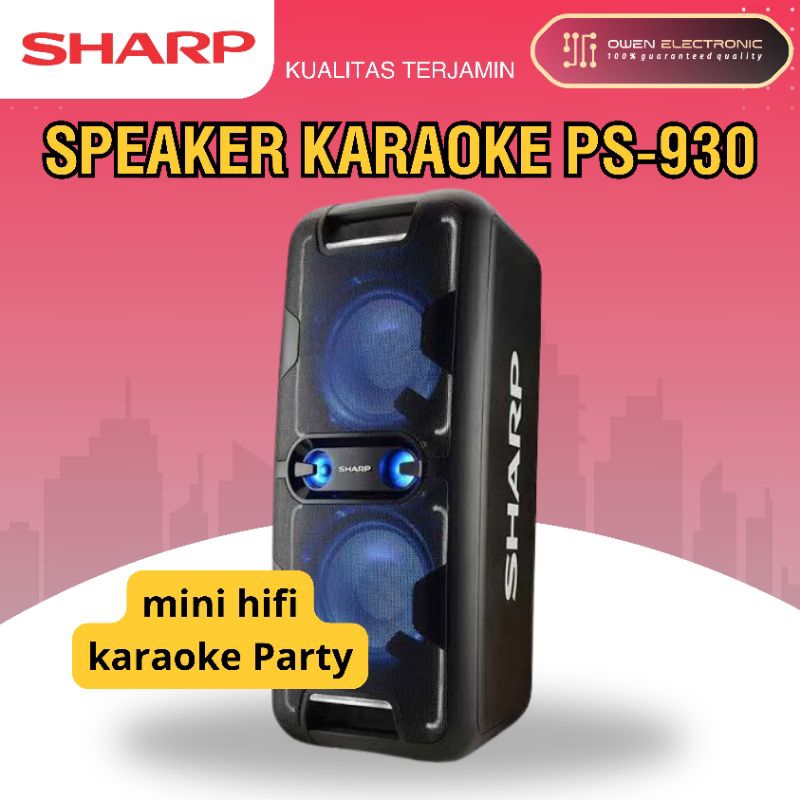 SHARP HIFI PS-930 / PS930 GARANSI RESMI