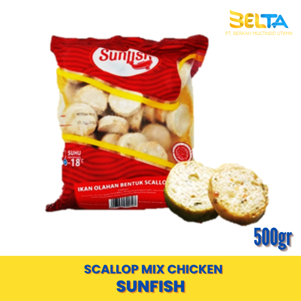 

Sunfish Scallop 500g Sunfish Distibutor Frozen Food Alternatife Cedea