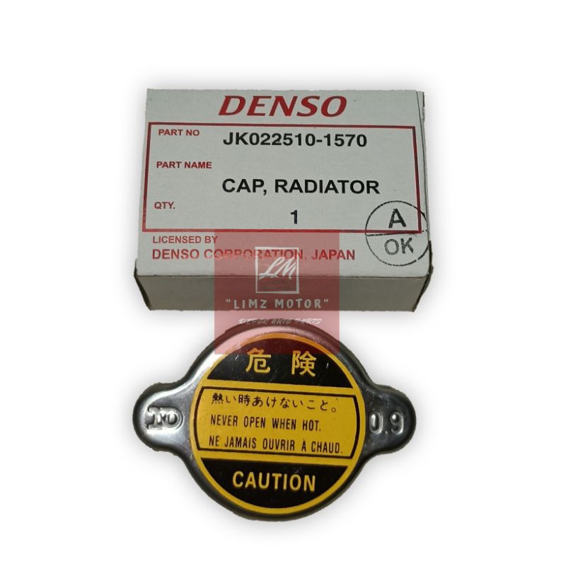 Radiator Cap-Tutup Radiator Suzuki Carry 1.0 & Futura & Taruna & Panther & Kijang Denso Original