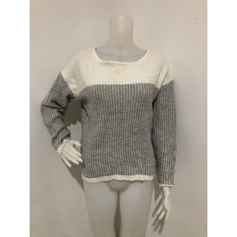 E HYPHEN WORLD Korean knit rajut cardigan blouse top sweater wanita