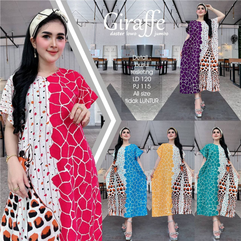 Daster lowo kalong jumbo kain rayon Untuk Ibu Hamil dan gemuk