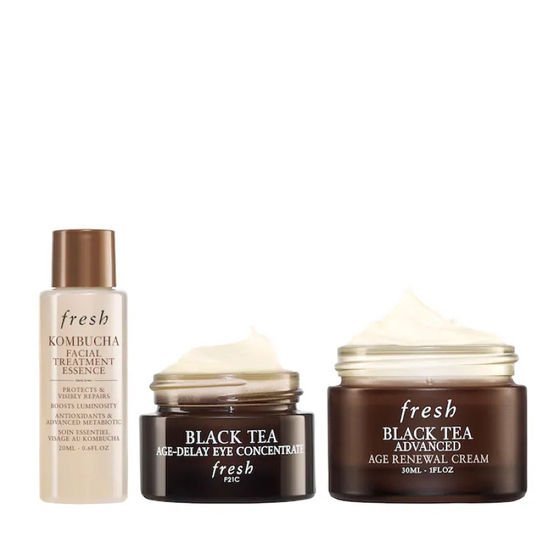 FRE SH - Black Tea Advanced Renewal Cream Age Delay Eye Cream Kombucha Essence - FRE SH Black Tea Se