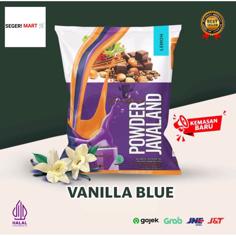 

Powder Bubuk Minuman Rasa Vanilla Blue Ukuran 1Kg