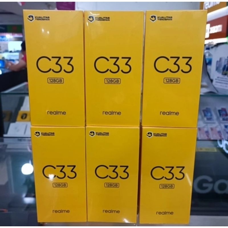 Realme C33 4/128 Garansi Resmi