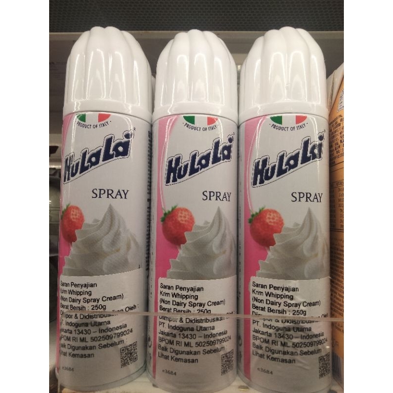 

Whipping cream spray 250gr