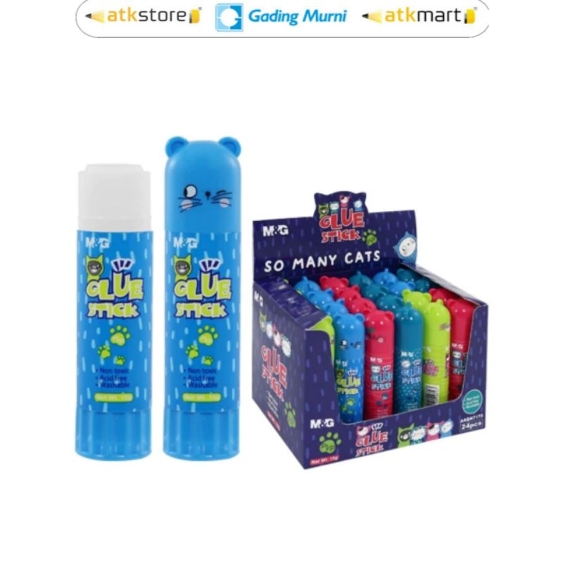 

M&G glue stick Lem Stik Motif Karakter Fancy so many cats 15g ASGN7173