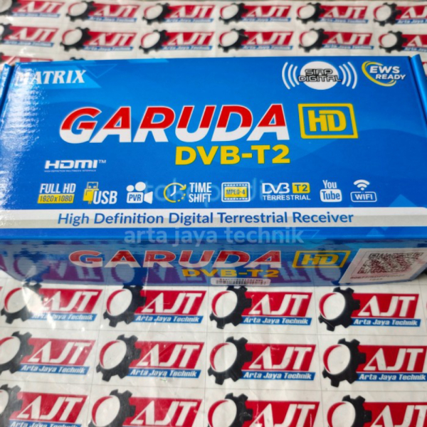 Set Top Box TV MATRIX GARUDA BIRU DVB-T2 Diskon
