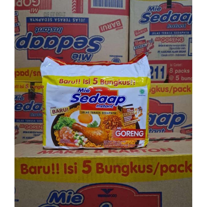 

Mie Sedaap Goreng banded isi 5