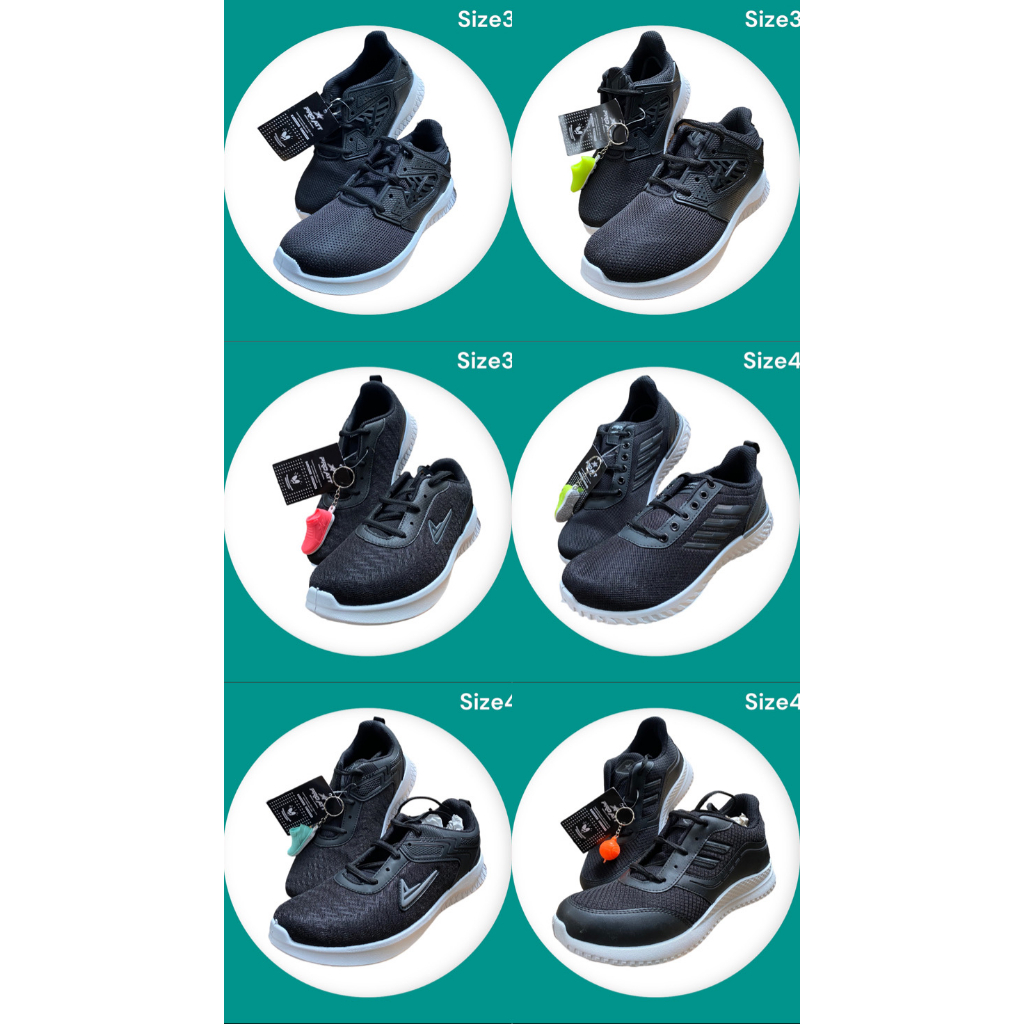 Sepatu Hitam Putih MURAH PRO ATT