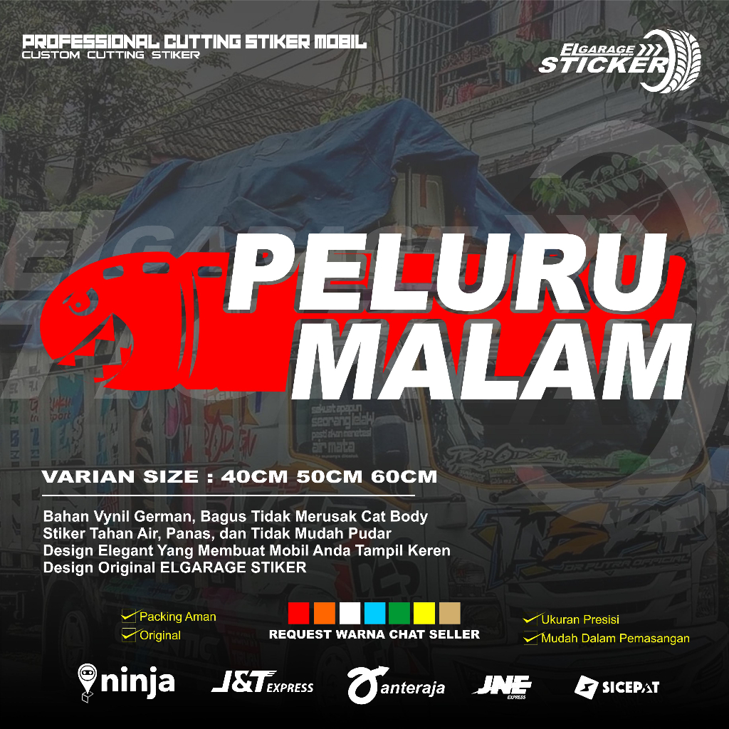 stiker kaca mobil truk pick up peluru malam stiker variasi kaca samping mobil truk stiker kaca viral