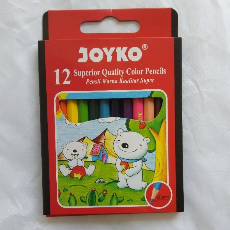 

Pensil Warna Joyko 12 Colours