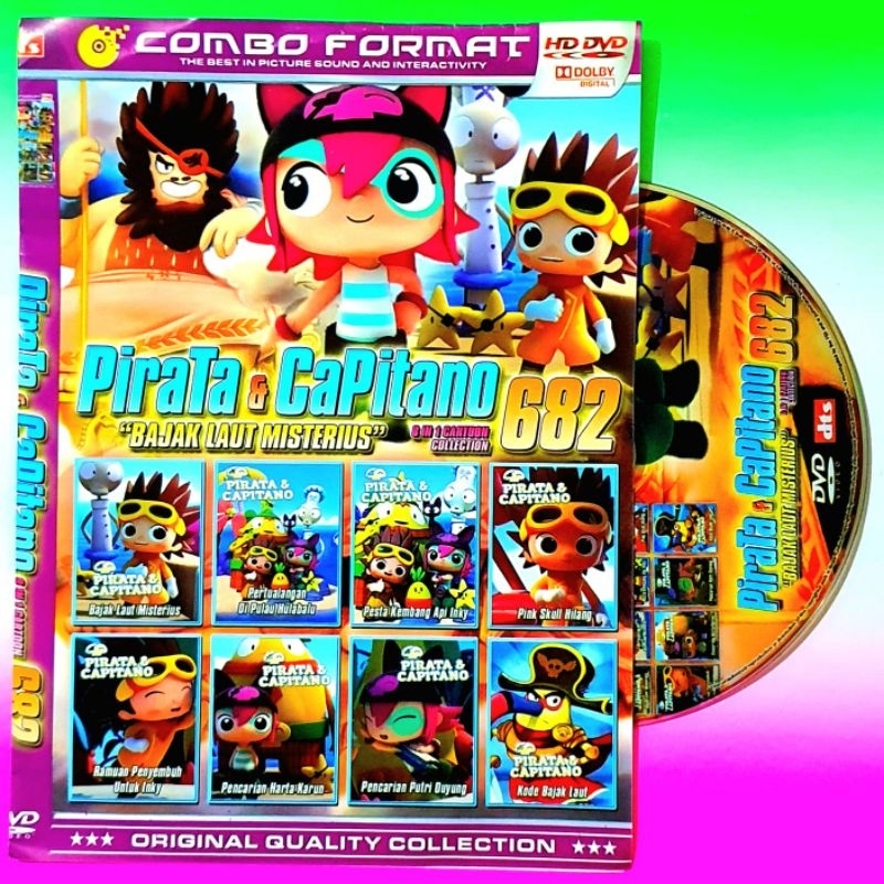 KASET FILM PIRATA CAPITANO-KASET FILM KARTUN TERBARU-FILM ANAK ANAK KARTUN LUCU-KASET FILM KARTUN DI