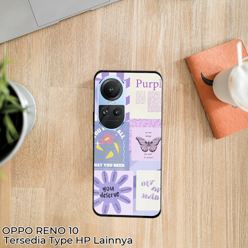 Softcase Glass OPPO RENO 10 TERBARU [SK25]