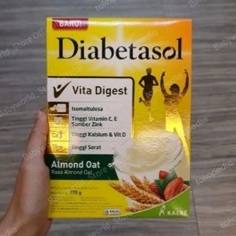 

Diabetasol susu nutrisi khusus diabetes ALMOND OAT 170gr