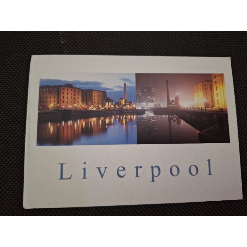 

kartu pos inggris/liverpool england postcard