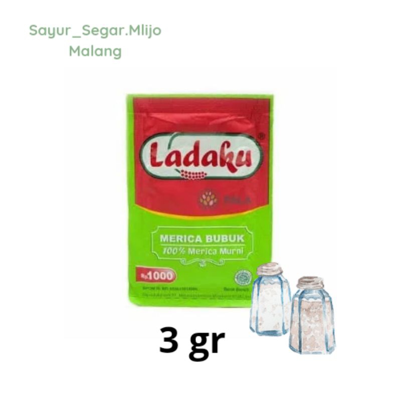 

Ladaku Merica Bubuk Sachet 3gr