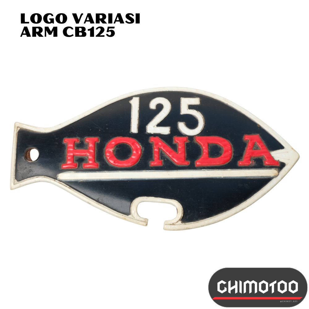 Logo Variasi Pemaning Swing Arm Honda Cb125 CB 125