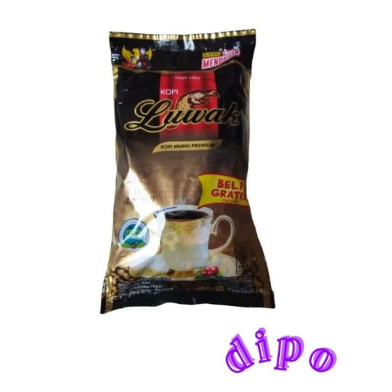 

(KL) Luwak kopi MURNI PREMIUM 50g+50g