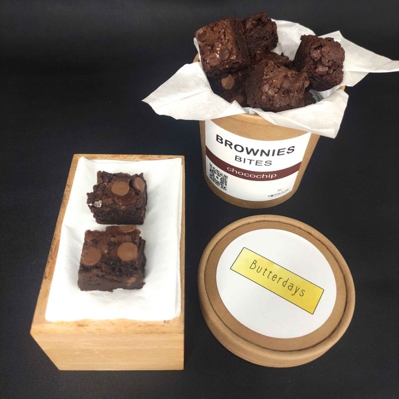 

Brownies Bites - Chocochips - Butterdays