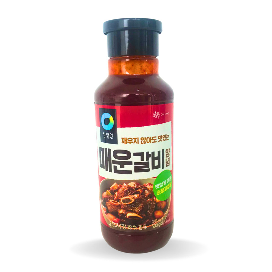 

Chung Jung One Spicy Galbi Sauce Marinade 500 Gram Bumbu Pedas Korea