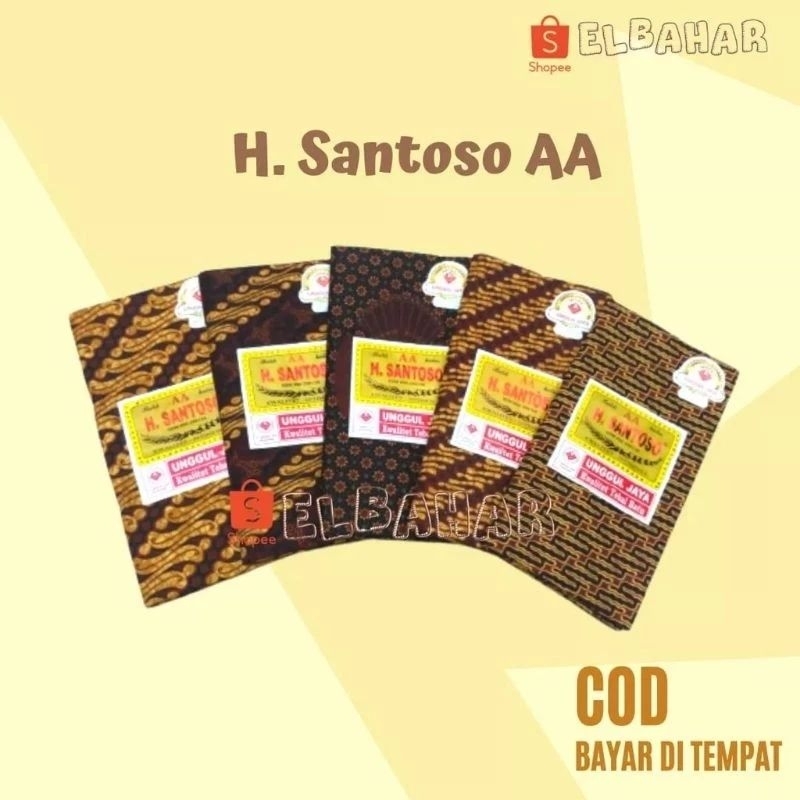 KAIN BATIK PANJANG H.SANTOSO AA/JARIK BATIK