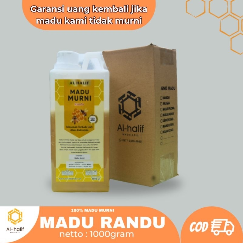 

madu murni 100% tanpa campuran apapun/madu asli 100% tanpa campuran apapun/madu al halif
