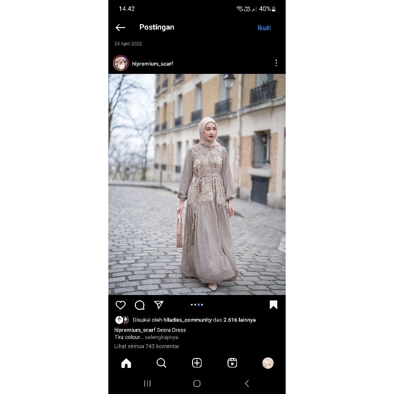 PRELOVED SIERRA Dress by Heaven Lights size L